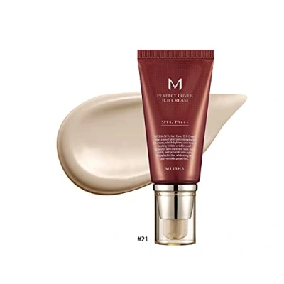 Abbildung von Missha M Perfect Cover Bb Cream SPF 42 # No. 21 Light Beige 50 ml