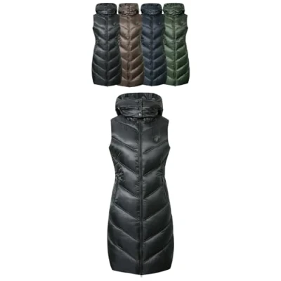 Abbildung von Covalliero Weste AW24 Lang Schwarz