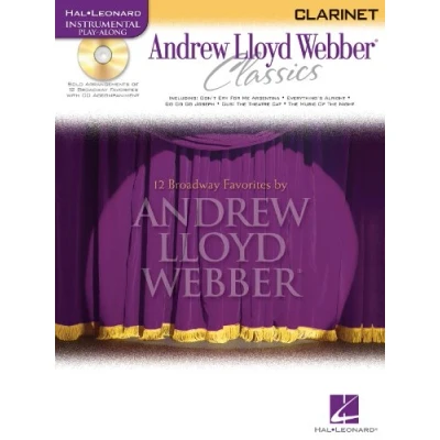 Abbildung von Andrew Lloyd Webber Classics For Clarinet (Instrumental Play Along): Noten, CD, Sammelband für Klarinette (Hal Leonard Instrumental Along)