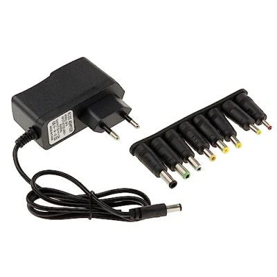 Abbildung von KALEA INFORMATIQUE Externes Netzteil 220V zu 9V DC 1.5A, geliefert mit 8 passenden Endstücken. Ersetzt EIN 0.25A 0.5A 0.75A 1A 1.25A 1.5A.