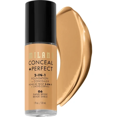 Abbildung von MILANI Conceal + Perfect 2 in 1 Foundation Concealer Sand Beige