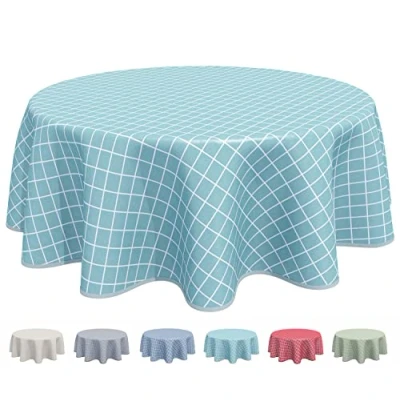 Abbildung von Home Direct Wachstuch Tischdecke Abwaschbar Rund 160cm Entenei