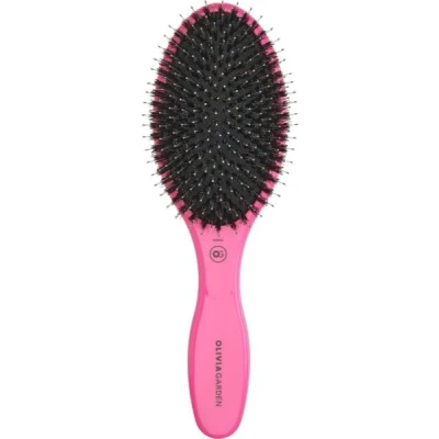Abbildung von Olivia Garden Bürste Boar and Nylon Bristle Pink 1 stück