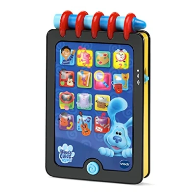 Abbildung von VTech La Pistas de Blue und Du! Super praktisches Notizbuch, Lernspielzeug für Kinder ab 2 Jahren, ESP Version.