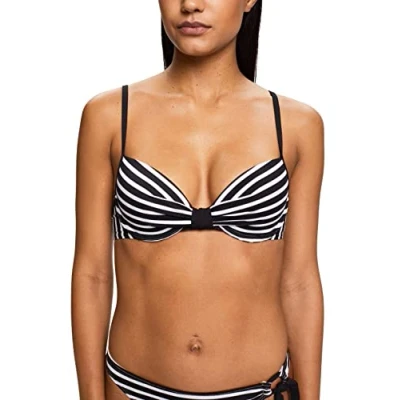 Abbildung von Esprit Beach WITH WIRE Bikinitop, Damen, Größe: 42xC, Black
