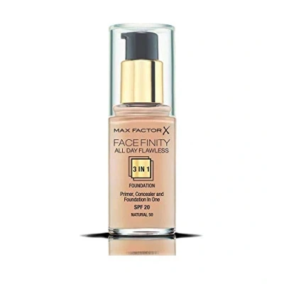 Abbildung von Max Factor Facefinity 3 in 1 Foundation 50 Natural