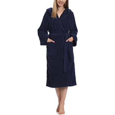 Abbildung von Ladeheid Bademantel, Damen, Größe: Small, Dark blue