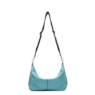 Abbildung von Liebeskind Berlin Paris HOBO Umhängetasche, Damen, Größe: One Size, Azurblau