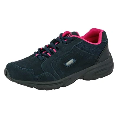 Abbildung von Brütting Schuhe Circle Sportlicher Schnürer, Damen, Größe: 41, Blue Veloursleder