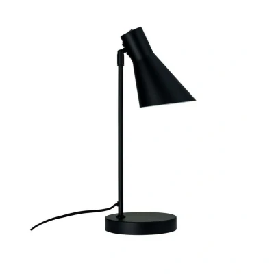 Abbildung von Dyberg Larsen Tischlampe DL12, schwarz, Höhe 44,5 cm, Metall