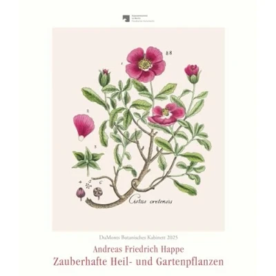 Abbildung von DUMONT DUMONTS Botanisches Kabinett 2025 Wandkalender, 34,5x40cm, Kunstkalender mit zauberhaften Pflanzenporträts, aus der Rara Sammlung Staatsbibliothek zu Berlin, Textblatt