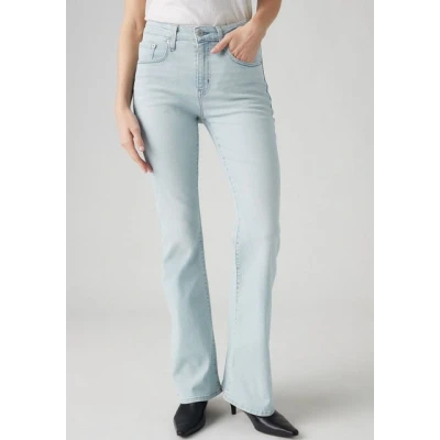 Abbildung von Levi&#039;s 726 HIGH RISE Flare Flared Jeans lightblue denim, Damen, Größe: 27x34, Light blue denim