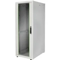 Abbildung von DIGITUS Netzwerkschrank 19 Zoll Rack 32HE 60x80 cm Dynamic Basic Serie Traglast 600 kg Nutztiefe 750 mm Grau