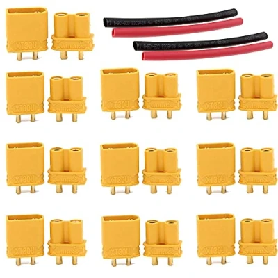 Abbildung von Boladge 10 stücke 2mm Bananenstecker XT30U Männlich Stecker + Buchse Verbindung Adapter