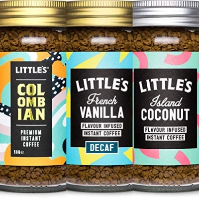 Abbildung von Aromatisierter Instant Kaffee Little&#039;s Rich Hazelnut, 50 g