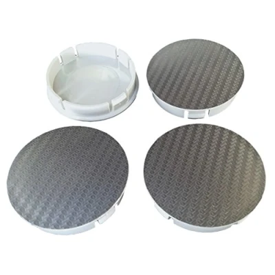Abbildung von Born 1 4 Stück Carbon Nabendeckel x60mm passend für Felgen mit Lochinnendurchmesser 55,5 56mm