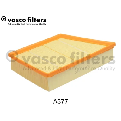 Abbildung von DAVID VASCO A377 Luftfilter 58 290 180 rechteckig Filtereinsatz LAND ROVER: Range Rover Evoque, Discovery Sport, Freelander 2 SUV