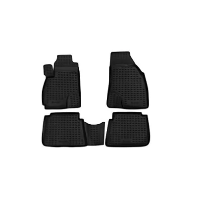 Abbildung von Element Gummimatten Passgenaue Fußmatten Hyundai Santa Fe Classic 2001 2006 4tlg