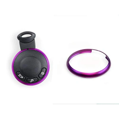 Abbildung von Oldbones Alumnium Smart Schlüsselring Rim Trim Cover für, violett