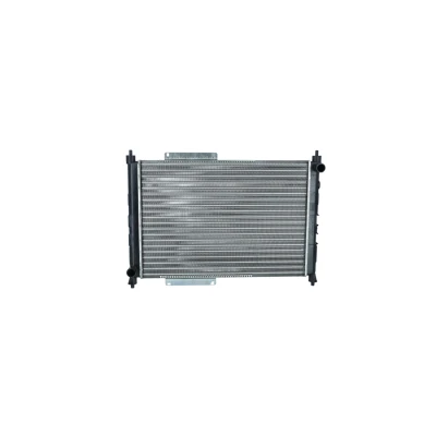 Abbildung von NRF 55425A Kühler, Motorkühlung Aluminium 525 378 23 FULL KIT Kühlrippen mechanisch gefügt ROVER: 200 Hatchback, Coupe