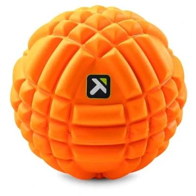 Abbildung von TriggerPoint GRID Ball Massageball mit Mustertechnologie für gezielte Schmerzlinderung und Muskelregeneration Durchmesser 5 Zoll, kompaktes tragbares Design Hüften, Schultern mehr