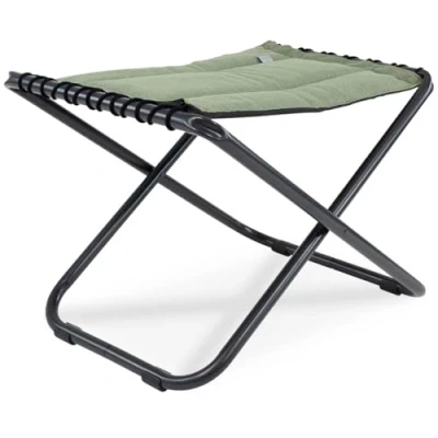 Abbildung von Crespo Falthocker AP306 TexComfort Camping Klapphocker Angel Hocker Polster Alu Grün