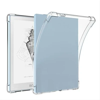 Abbildung von GIOPUEY Hülle für Onxy Boox Go 6, Weiche TPU Rückenschale, Dünne Abdeckung, Airbag Schutz, Case Kompatibel mit 6 Transparentes