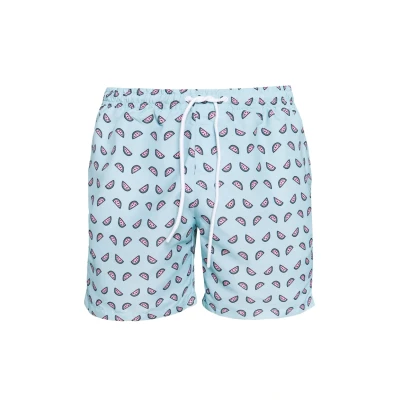 Abbildung von Urban Classics Melon SWIM Shorts Badeshorts, Herren, Größe: Medium, Oceanblue