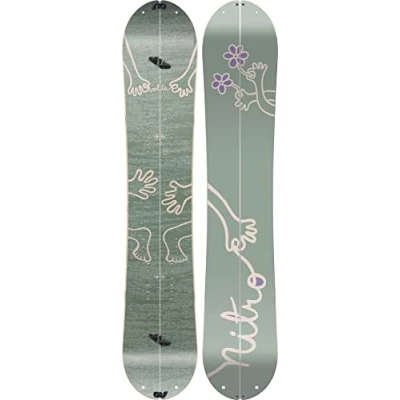 Abbildung von Nitro Snowboards Damen Volta BRD &#039;23, Allmountainboard, Directional Splitboard, Flat Out Rocker, All Terrain