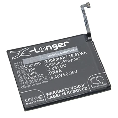 Abbildung von vhbw Akku Ersatz für Redmi/Xiaomi BN4A Handy Smartphone Telefon (3900 mAh, 3,85 V, Li Polymer)