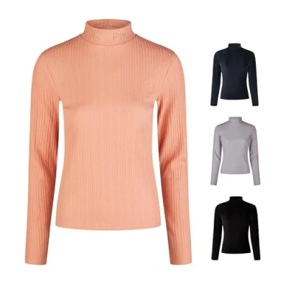 Abbildung von Pikeur Rollkragenpullover Selection Rip Cloud Lilac