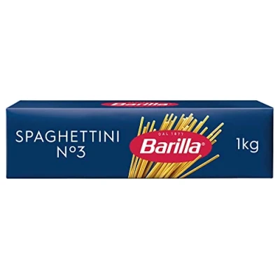 Abbildung von Barilla Pasta Klassische Spaghettini n.3 aus hochwertigem Hartweizen immer al dente, (1 x 1 kg)