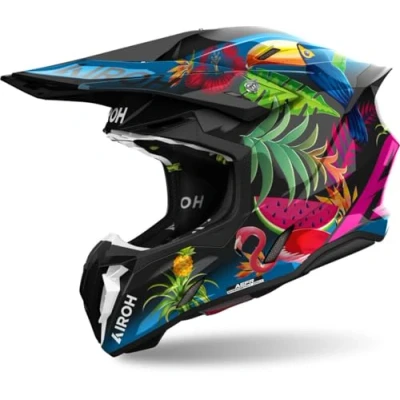 Abbildung von AIROH TWIST 3 AMAZONIA GLOSS S
