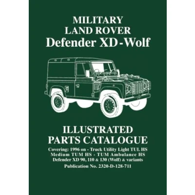 Abbildung von Military Land Rover Defender XD Wolf Illustrated Parts Catalogue: List