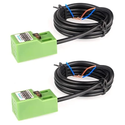Abbildung von GUUZI 2pcs SN04 N DC NPN Annäherungssensor Induktiver Näherungsschalter Sensorschalter 5mm 3 Draht 6 36V/DC