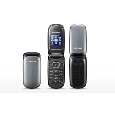 Abbildung von Samsung E1150 Argent Klapphandy (3,6 cm (1,4 Zoll) Display) Titanium silber
