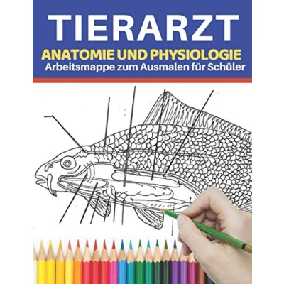 Abbildung von Tierarzt Anatomie und Physiologie Arbeitsmappe zum Ausmalen für Schüler: Einfachere bessere Möglichkeit, Anatomie, Tieranatomie zu ... Veterinärstudenten sogar Erwachsene