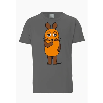 Abbildung von Logoshirt DIE Sendung MIT DER MAUS Tshirt print, Damen, Größe: XXL, Grau