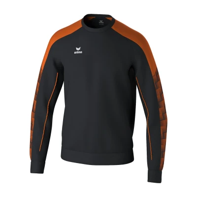Abbildung von Erima Herren EVO Star Funktionelles Sweatshirt (1072421), schwarz/orange, XL