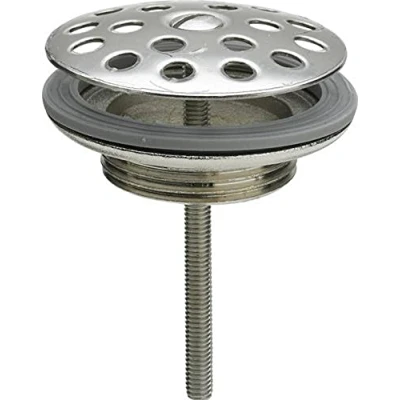Abbildung von Viega Ablaufgarnitur Universal Siebventil mit Gewinde 1 1/4&quot;, d=60mm, Edelstahl, 1043