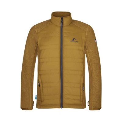 Abbildung von Westfjord Herren Gullfoss Gefütterte Hybrid Fleece Jacke, Bronze/Marineblau, Größe XL