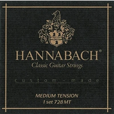 Abbildung von Hannabach Klassikgitarrensaiten Serie 728 Medium Tension Custom Made 3er Diskant 7288MT