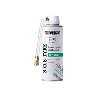 Abbildung von IPONE Pannenschutzspray SOS TYRE Repariert und Füllt Ihren Reifen Transportables Format