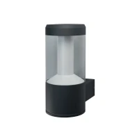 Abbildung von LEDVANCE Smarte LED Wandleuchte mit Bluetooth Mesh Technologie, Lichtfarbe änderbar (2700 6500K), RGB Farben änderbar, steuerbar Alexa, Google und Apple Voice, SMART+ BT Modern Lantern Multicolour