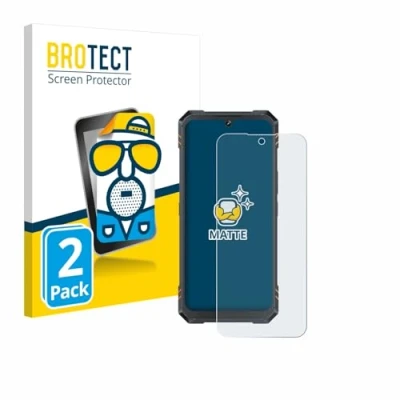Abbildung von BROTECT Entspiegelungs Schutzfolie für Cubot KingKong Star 2 (2 Stück) Matte Displayschutz Folie, Anti Reflex, Fingerprint