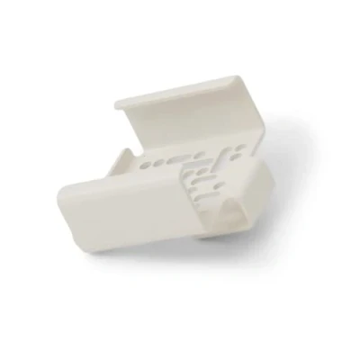 Abbildung von Pedestal TV Mount Halterung Kompatibel mit Apple Einfaches Verstecken von Box und Kabeln auf der Rückseite Deinem Möbel Passt zu Ständern (Beige)