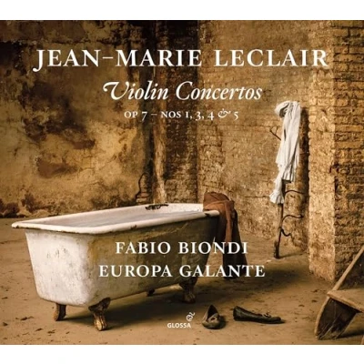 Abbildung von Leclair: Violinkonzerte op.7, Nr. 1, 3, 4 &amp; 5
