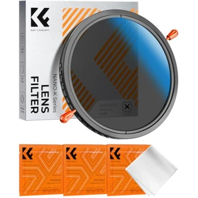 Abbildung von K&amp;F Concept Nano K Serie Polfilter ND Filter 67mm CPL&amp;ND2 ND32 2 in 1 multifunktionaler Graufilter und CPL