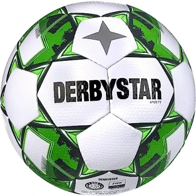 Abbildung von Derbystar Fußball Apus TT v23 Weiß/Grün Größe 5