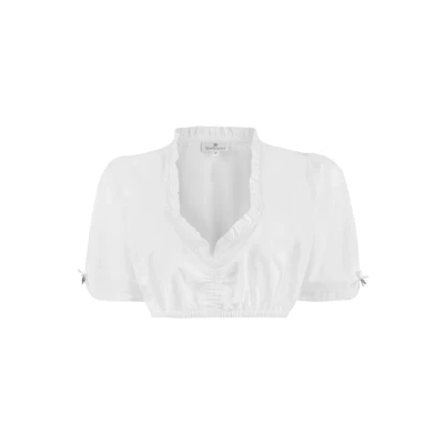 Abbildung von Stockerpoint Damen B 1018 Dirndlbluse, Weiss, 34